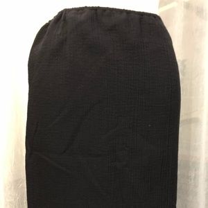 Escada Women's Navy Blue Crinkle Skirt Size 42 / 1